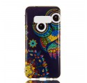 Samsung Galaxy S10 Lite Case Owl Mandala Fluorescent