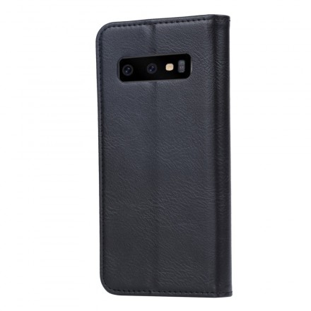 Flip Cover Samsung Galaxy S10 Lite Simili Cuir Porte-Cartes