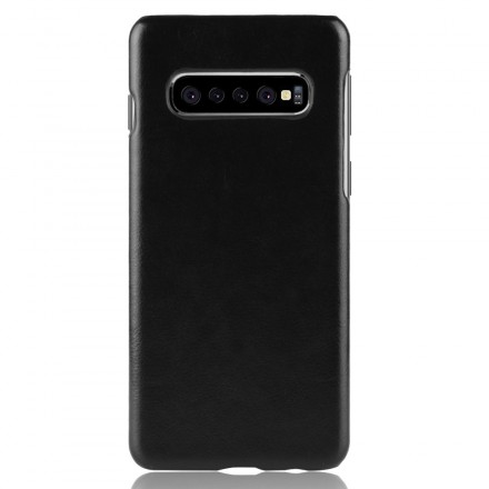 Samsung Galaxy S10 Plus Leather Case Lychee Effect