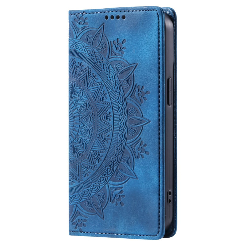 Flip Cover Honor X8b Suede Effect Mandala