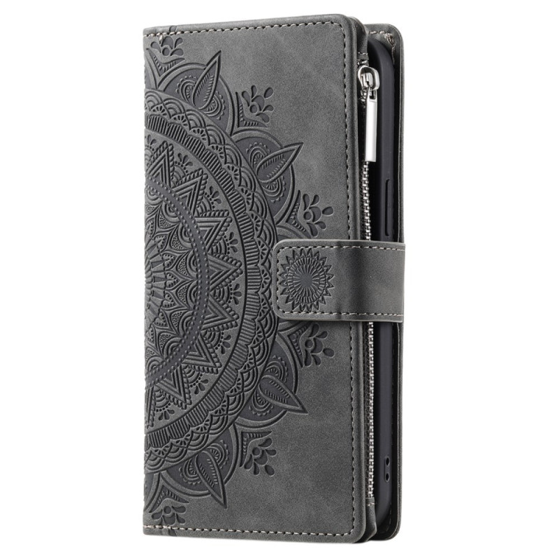 Honor X8b Suede Effect Mandala Case