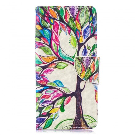 Samsung Galaxy S10 Plus Case Colorful Tree