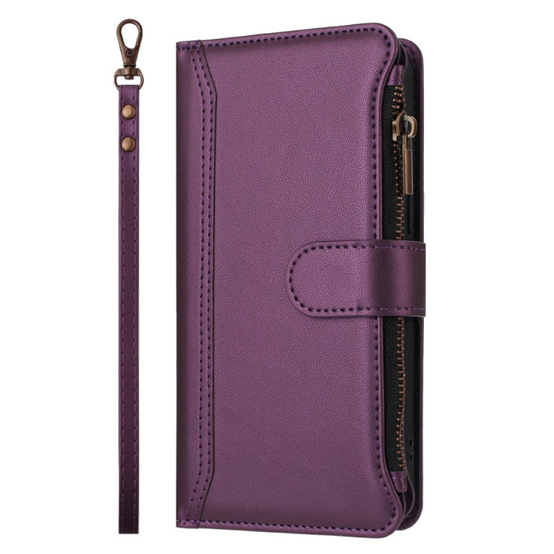 Honor 400 Zippered Wallet Case with 9 Card Holders