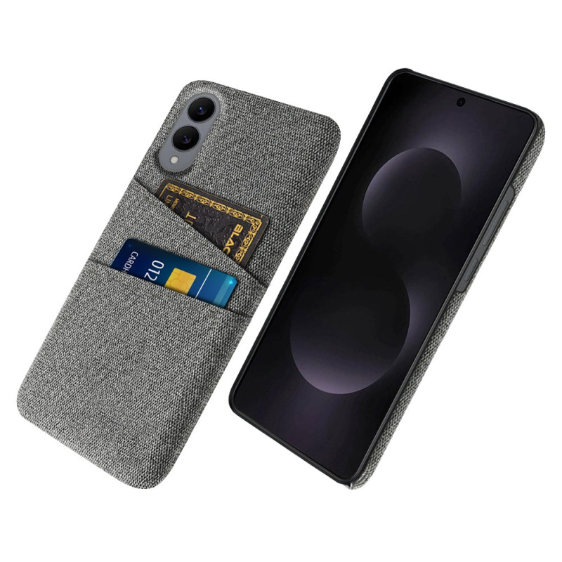 Coque Samsung Galaxy S25 Edge Porte-Cartes Tissu