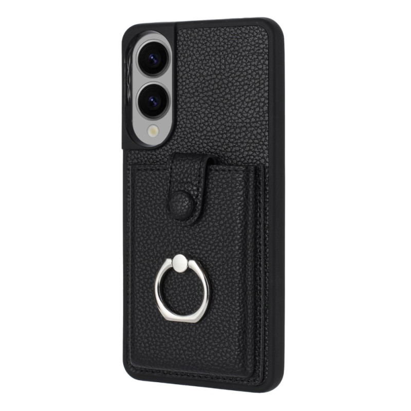 Coque Samsung Galaxy S25 Edge Support-Anneau et Porte-cartes