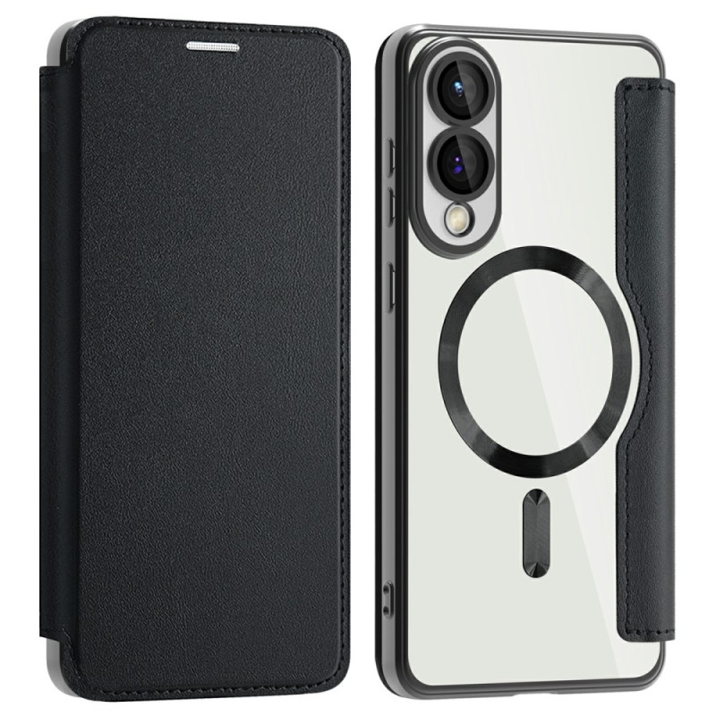 Flip Cover Samsung Galaxy S25 Edge MagSafe Compatible with RFID Blocking