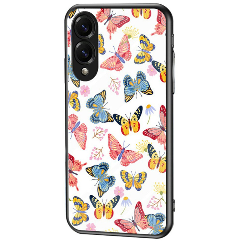 Samsung Galaxy S25 Edge Toughened Glass Case Butterflies