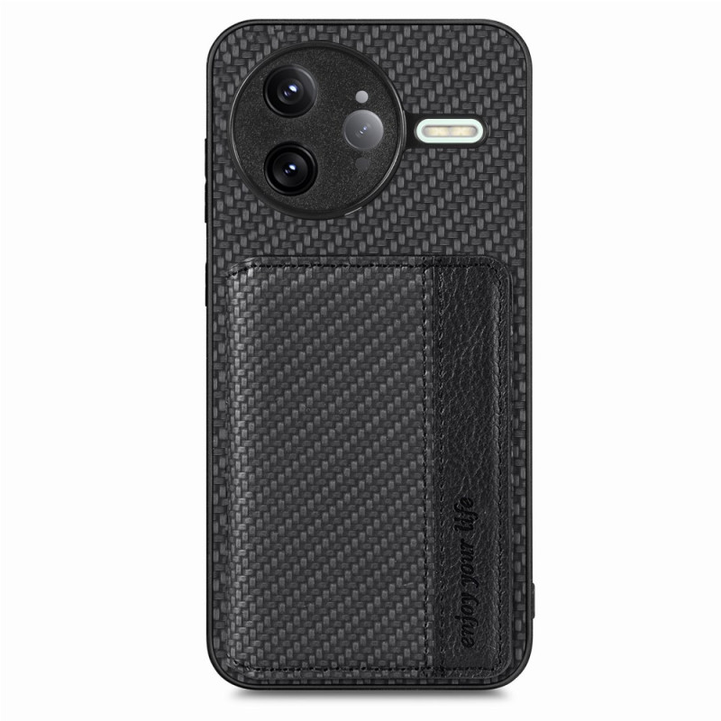 Xiaomi Poco F7 Ultra 5G Carbon Fibre Flip Card Case