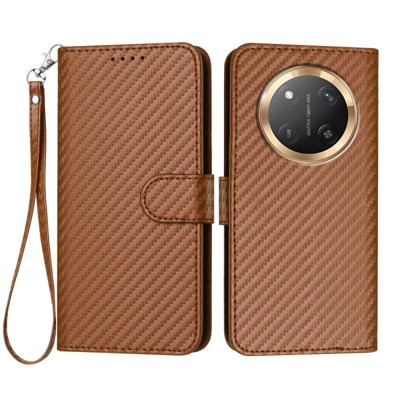 Honor Magic 7 Lite / X9c Carbon Fibre Strap Case
