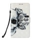 Samsung Galaxy S10 Plus Flowered Skull Case