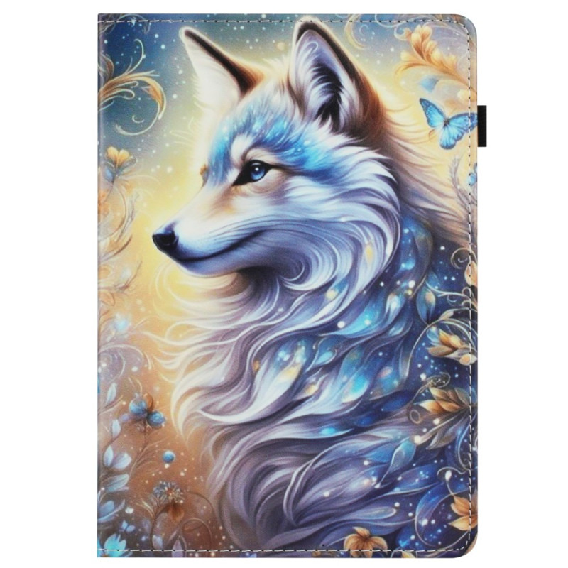 Samsung Galaxy Tab S10 FE / S9 / S9 FE Case White Wolf