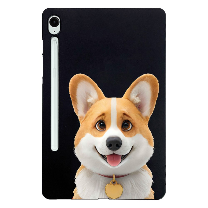 Samsung Galaxy Tab S10 FE / S9 / S9 FE Case Corgi pattern
