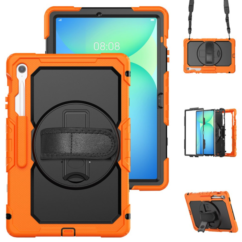 Samsung Galaxy Tab S10 FE Plus Ultra Hard Case
 with Shoulder Strap