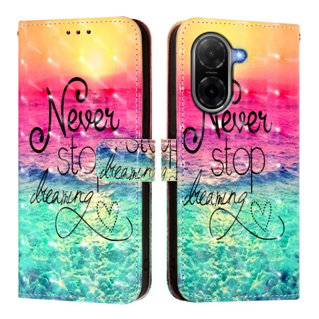 Case Poco C71 Never Stop...