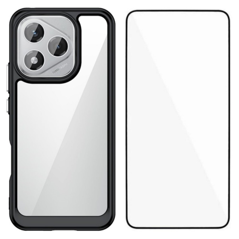 Honor 400 Lite Reinforced Case
with Tempered Glass Screen Protector