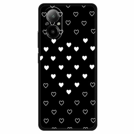 Realme C67 White Hearts Case
