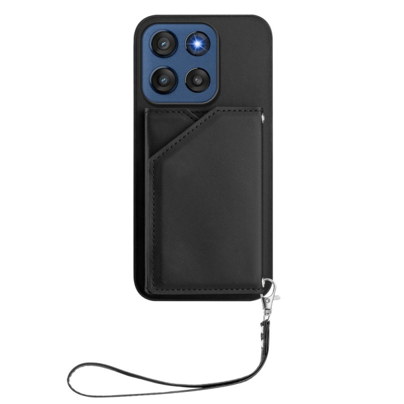 Cover Motorola Edge 60 Stylus Cardholder and Lanyard