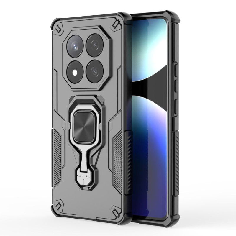 Coque Xiaomi Redmi Note 14 Pro 4G Ultra Résistante avec Support Rotatif
