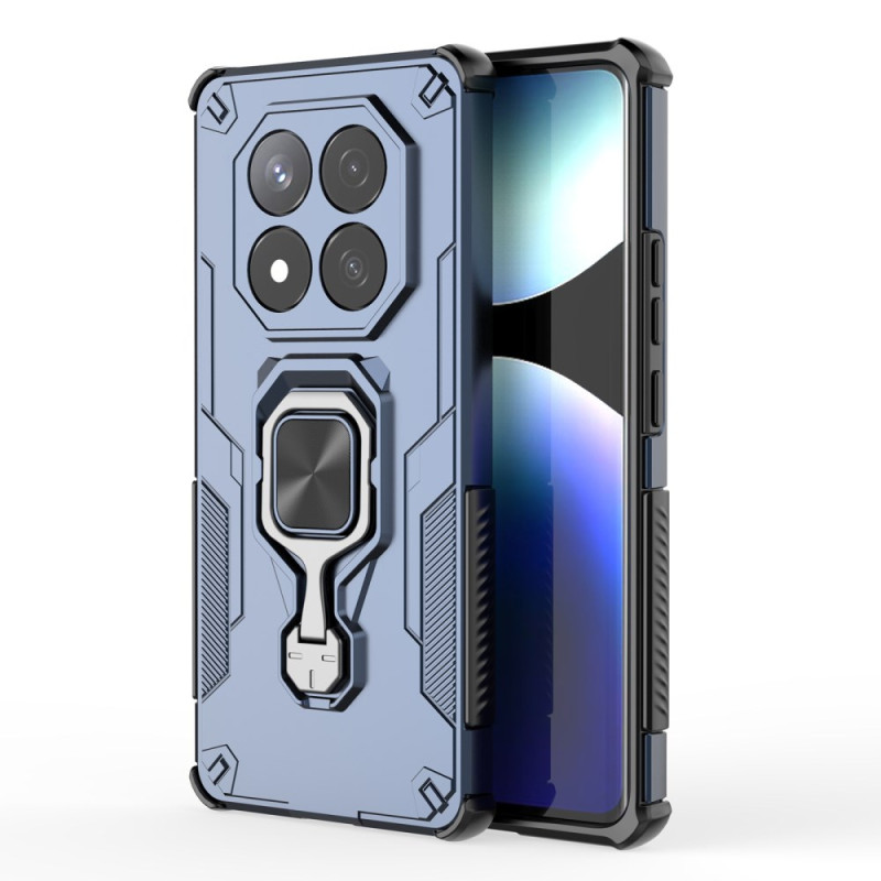 Coque Xiaomi Redmi Note 14 Pro 4G Ultra Résistante avec Support Rotatif