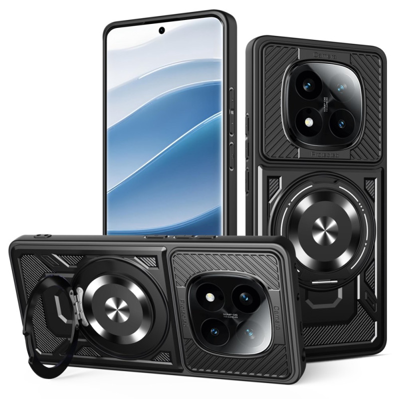 Xiaomi Redmi Note 14 Pro 4G Magnetic Case 360° Rotating Stand