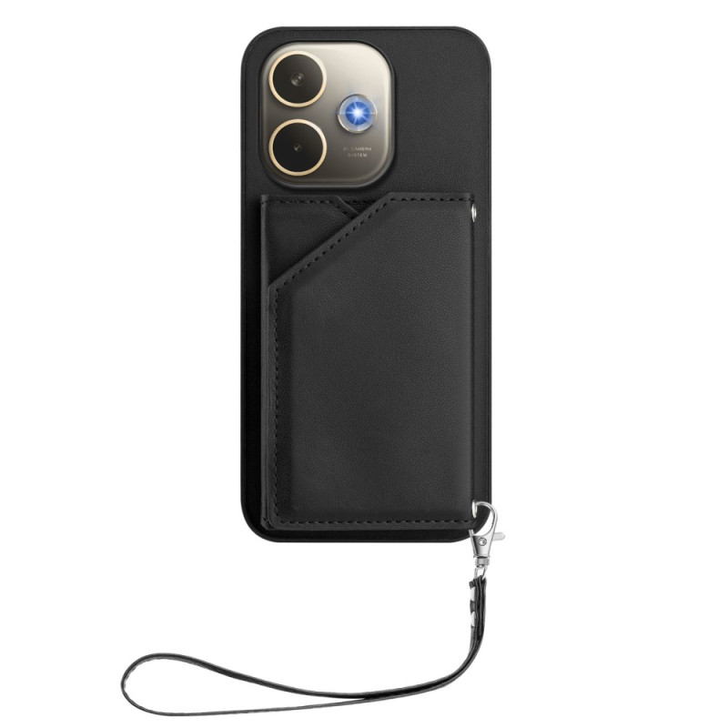 Coque Oppo A5 Pro 5G / 4G Porte-Cartes et Lanière