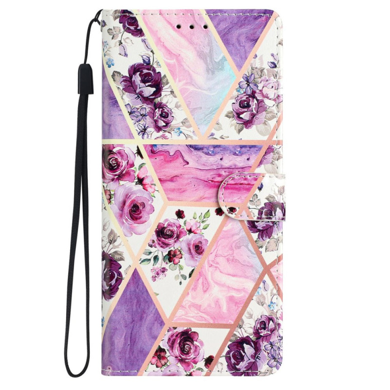 Case Oppo A60 4G Purple Flowers