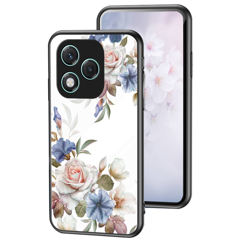 Honor 400 Lite Floral Tempered Glass Case