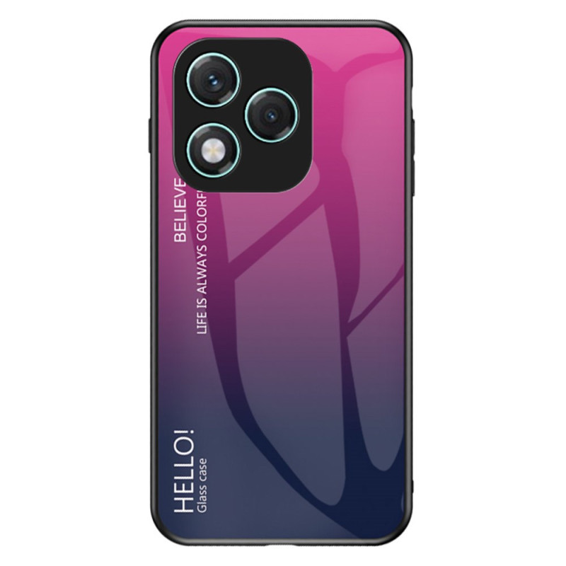 Honor 400 Lite Tempered Glass Case Hello
