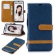 Honor 10 Lite / Huawei P Smart 2019 Fabric and Leather Effect Strap Case