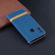 Honor 10 Lite / Huawei P Smart 2019 Fabric and Leather Effect Strap Case