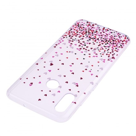 Honor 10 Lite / Huawei P Smart 2019 Case Multiple Red Hearts