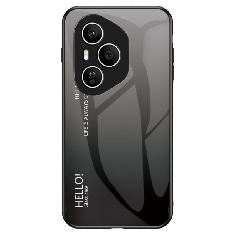 Honor 400 Pro Tempered Glass Case Hello