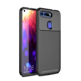 Case Honor View 20 Flexible Texture Carbon Fiber