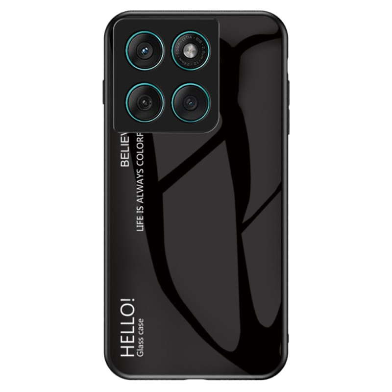 Cover Motorola Edge 60 / 60 Fusion Tempered Glass Hello