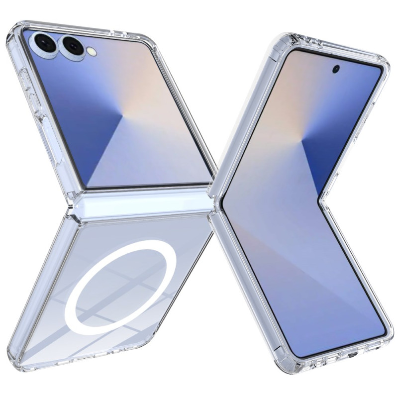 Samsung Galaxy Z Flip 7 Transparent MagSafe Compatible Case