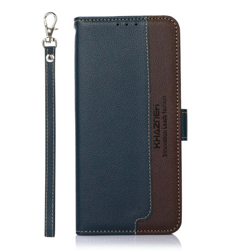 Case iPhone 17 Wallet RFID Two-tone KHAZNEH