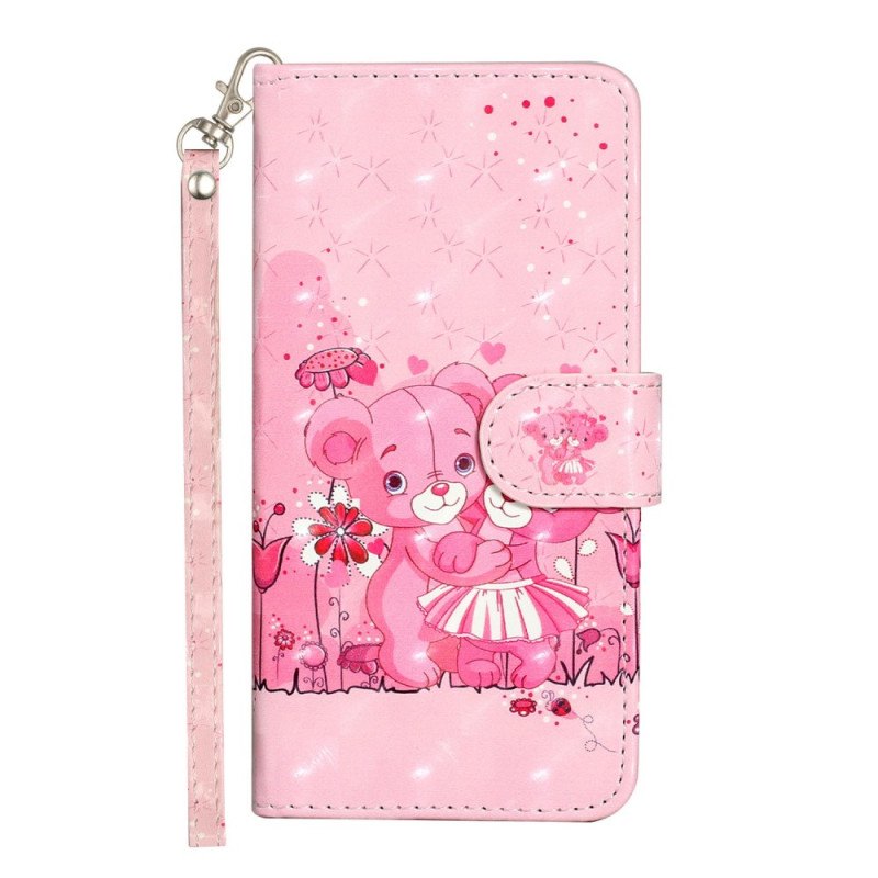 Honor 400 Lite Lanyard Bear Motif Case