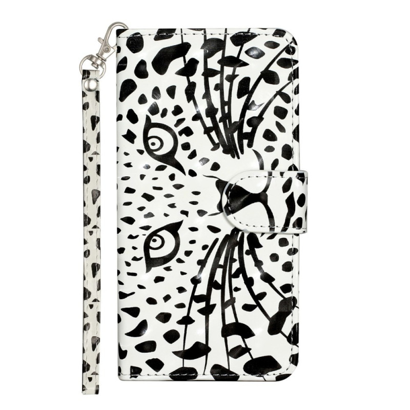 Honor 400 Lite Leopard Head Strap Case