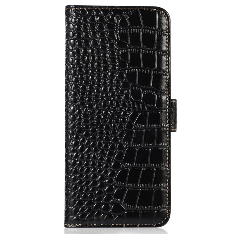 Samsung Galaxy XCover 7 Pro Crocodile Texture Leather Case