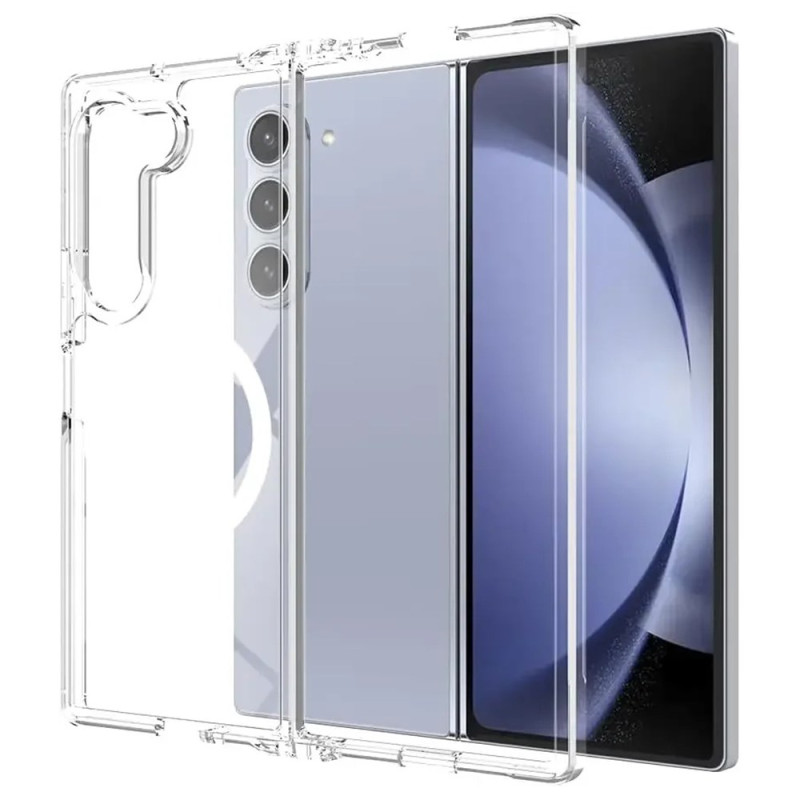 Samsung Galaxy Z Fold 7 Compatible MagSafe Transparent Case