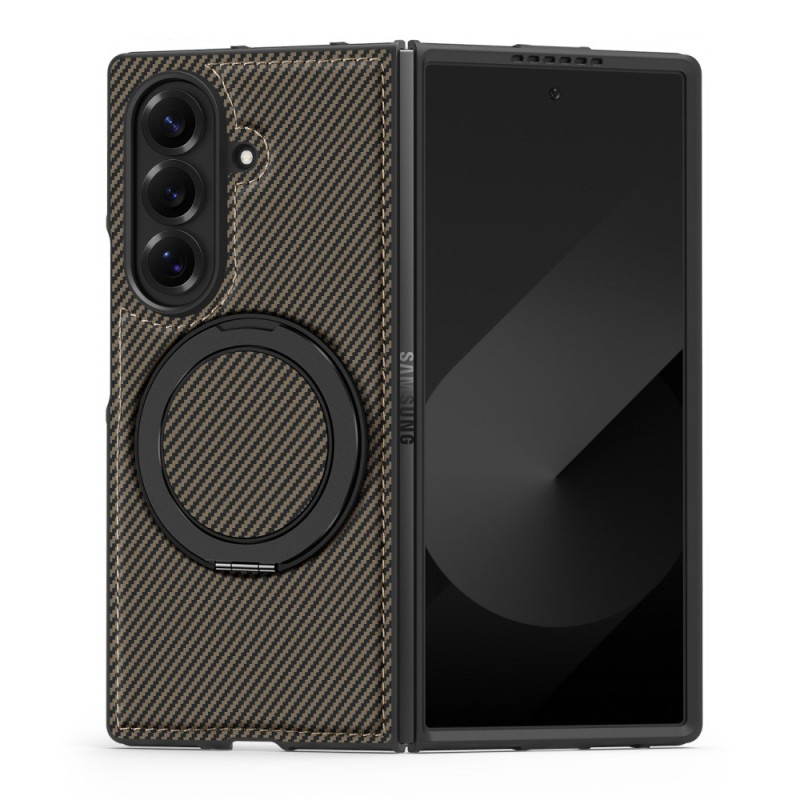 Samsung Galaxy Z Fold 7 Magnetic Case Textured Carbon Fibre