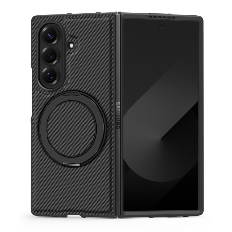 Samsung Galaxy Z Fold 7 Magnetic Case Textured Carbon Fibre