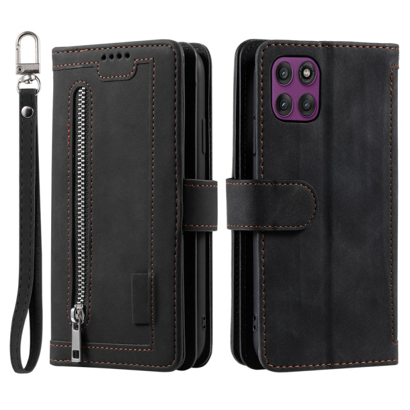 Motorola Edge 60 Pro Multifunctional Wallet Case