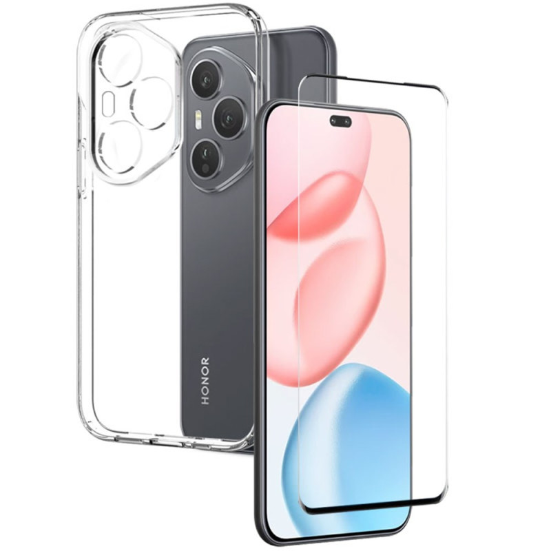 Honor 400 Pro Transparent Case with Screen Protection
