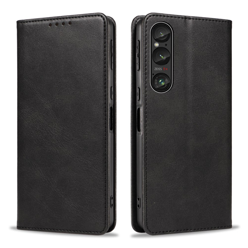 Sony Xperia 1 VII Leatherette Flip Cover
