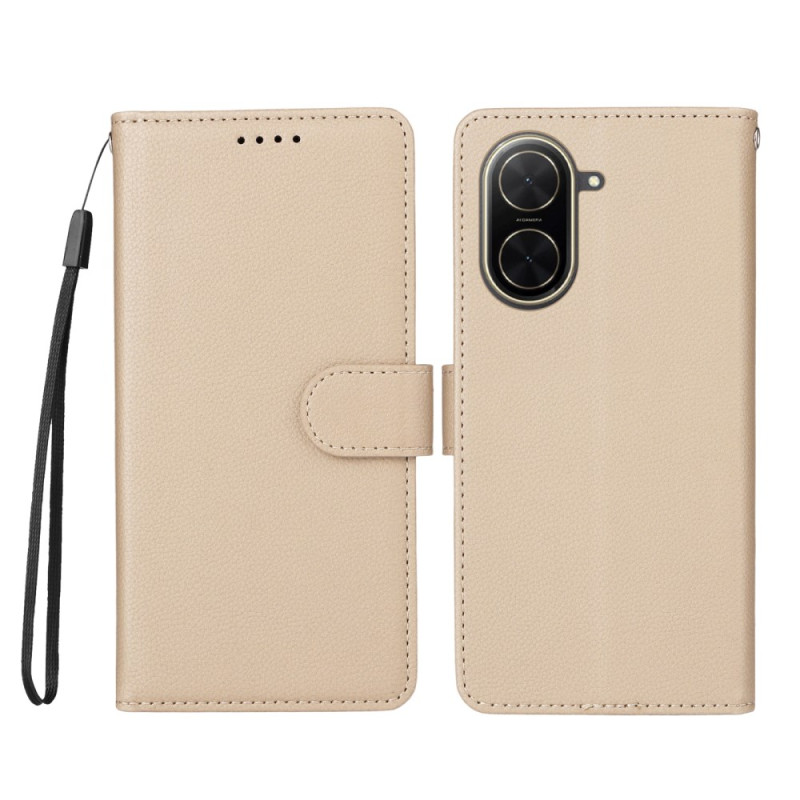 Poco C71 Leather-effect Case