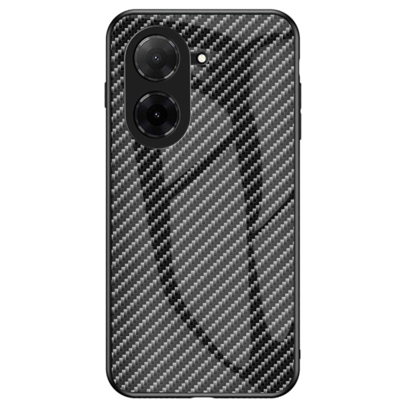 Poco C71 Carbon Fibre Tempered Glass Case
