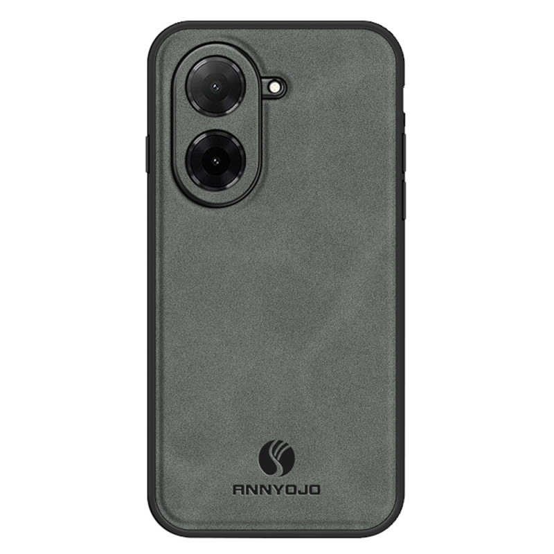 Poco C71 Leather-effect Case