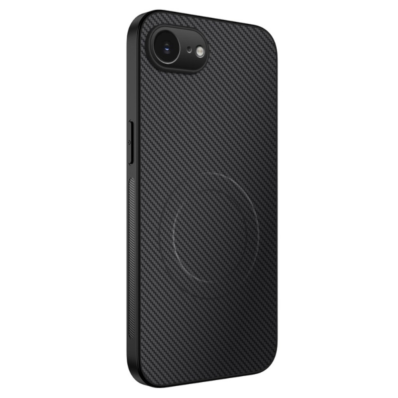 iPhone 16E case compatible with MagSafe Carbon Fibre Texture