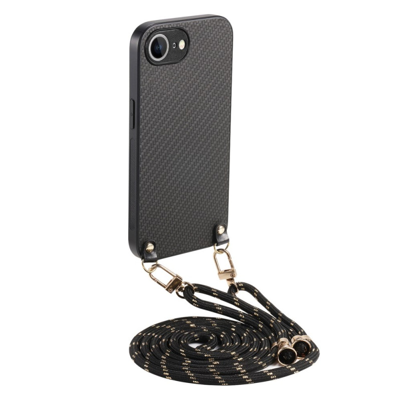 Corded Case iPhone 16E Carbon Fibre